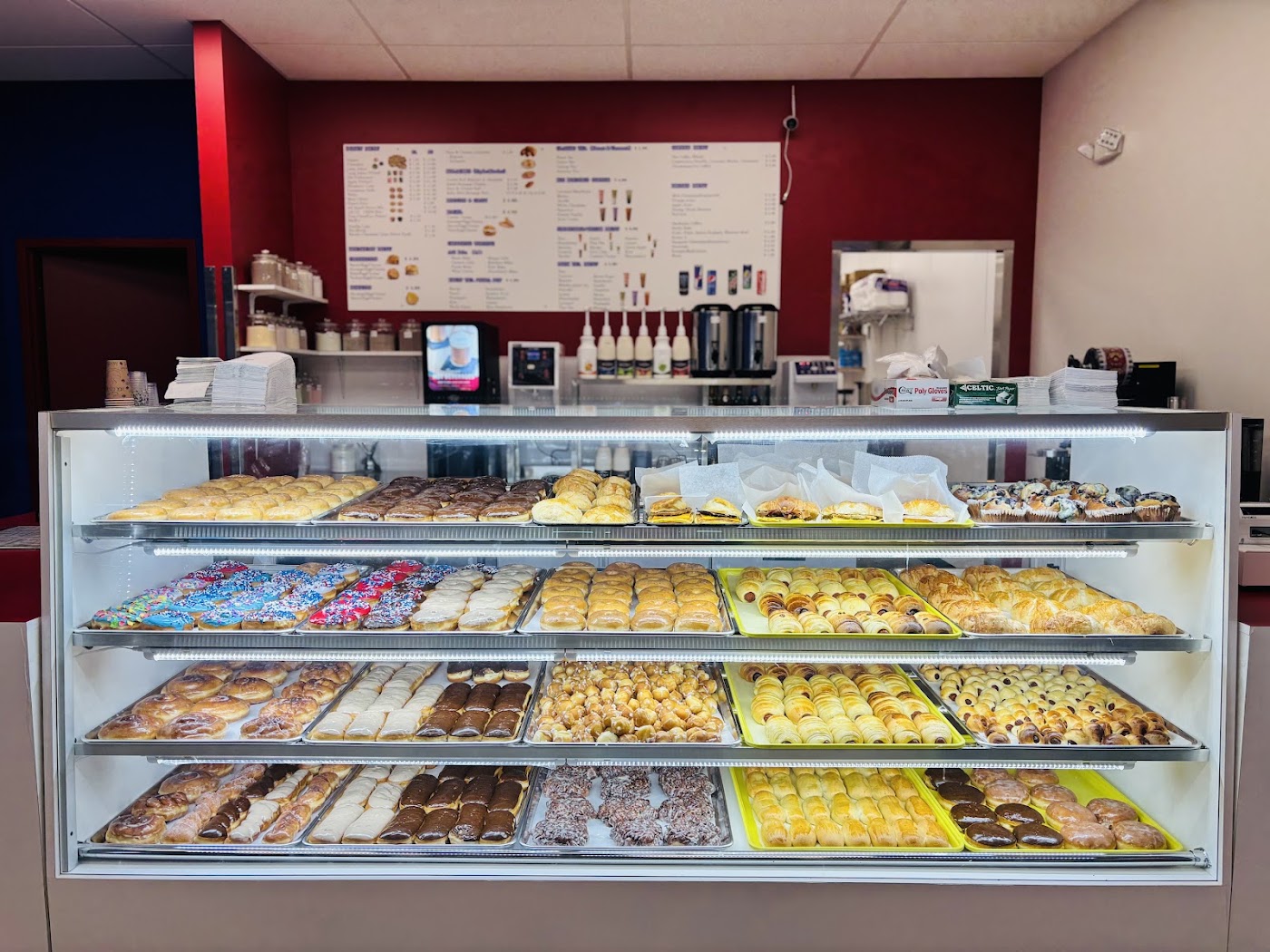 Assorted donuts at USA Donuts Wichita